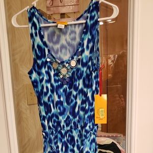 Women's Petite Small Maxi length Dress-NWT